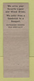 Matchbook Cover - Wolfie's Restaurant Fort Lauderdale FL