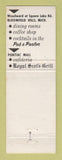 Matchbook Cover - Ted's Restaurants Bloomfield Hills MIO