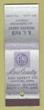 Matchbook Cover - Aetna Insurance HC Fach Port Huron? MI