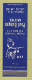 Matchbook Cover - Paul Bunyan Motel Midland? MI