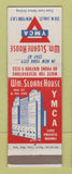 Matchbook Cover - Wm Sloane House YMCA New York City