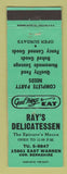 Matchbook Cover - Ray's Deli Detroit MI
