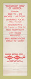 Matchbook Cover - Arrowhead Motel Restaurant Springfield MO Friendship Inn