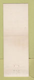 Matchbook Cover - El Caney Restaurant Caracas Venezuela
