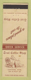 Matchbook Cover - Trail Coffee Shop Cheyenne WY WEAR