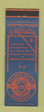 Matchbook Cover - Palmer Bee Steel Fabrication Conveyors Detroit MI