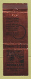 Matchbook Cover - Roma Cafe Detroit MI WEAR