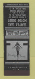 Matchbook Cover - Samyra Lake Motor Court Raleigh NC girlie
