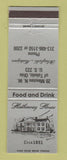 Matchbook Cover - Hathaway House Blissfield MI #2