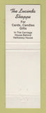 Matchbook Cover - Hathaway House Blissfield MI #2