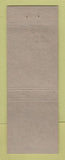 Matchbook Cover - Acklin Stamping Company Toledo OH STAINED