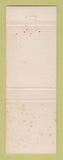 Matchbook Cover - Milestone Motor Court Calais ME WORN