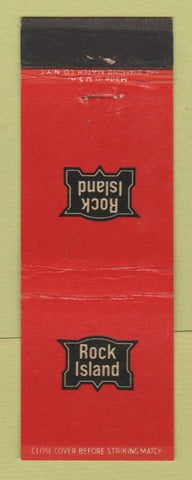 Matchbook Cover - Rock Island Railroad