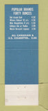 Matchbook Cover - Export Liquor Sales Detroit MI