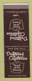 Matchbook Cover - Driftwood Cafeterias St Petersburg FL