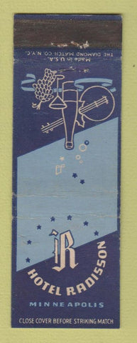 Matchbook Cover - Hotel Radisson Minneapolis MN