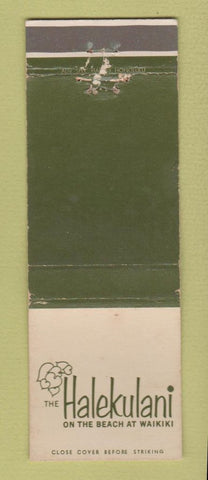Matchbook Cover - The Halekulani Waikiki Hawaii WEAR