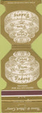 Matchbook Cover - Corey Bros Bakery wedding cake Hobart IN