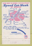 Matchbook Cover - Speed Car Wash Memphis TN 40 Strike