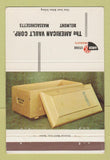 Matchbook Cover - American Burial Vault Company Belmont MA 40 Strike