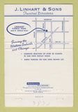 Matchbook Cover - Linhart Funeral Home Berwyn IL 40 Strike