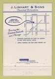 Matchbook Cover - Linhart Funeral Home Berwyn IL WEAR 40 Strike
