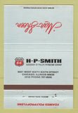 Matchbook Cover - HP Smith Phillips 66 oil gas Chicago IL 40 Strike