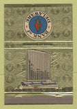 Matchbook Cover - Bank of Delaware Wilmington DE 40 Strike