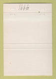 Matchbook Cover - Rend Lake Bank Christopher IL 40 Strike