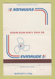 Matchbook Cover - Evinrude Boat Motors 40 Strike