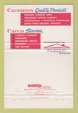 Matchbook Cover - Cavco Custom Homes Frederick MD Cavetown 40 Strike