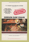 Matchbook Cover - Oregon Chain Saws Brawley New Cumberland PA 40 Strike