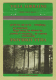Matchbook Cover - Villa Lorraine Restaurant Brussels Belgium 40 Strike