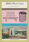 Matchbook Cover - Stevens Jewelry Gemologist Seattle WA Portland OR 40 Strike