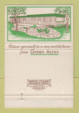 Matchbook Cover - Green Acres Mobile Homes Trailers Union City TN? 40 Strike