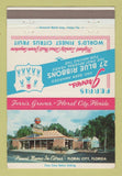 Matchbook Cover - Ferris Groves Citrus Fruit Floral City FL 40 Strike