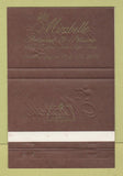 Matchbook Cover - Mirabelle Restaurant Naples FL 40 Strike