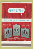 Matchbook Cover - Milbank Socket Meters Kansas City MO Kokomo IN 40 Strike