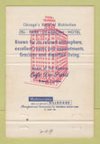 Matchbook Cover - Park Dearborn Hotel Chicago IL 40 Strike