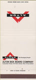Matchbook Cover - Alton Box Board Company Alton IL 30 Strike