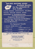 Matchbook Cover - Universal Gear Works Detroit MI 40 Strike