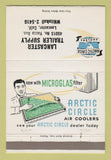 Matchbook Cover - Lancaster Trailer Supply Lancaster CA air cooler 40 Strike