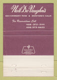 Matchbook Cover - Neil De Vaughn's Restaurant Monterey CA 40 Strike