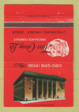 Matchbook Cover - First Colony Life Insurance Lynchburg VA WEAR 40 Strike