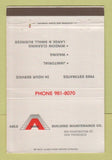 Matchbook Cover - Able Building Maintenance San Francisco CA 40 Strike