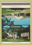 Matchbook Cover - Sparkman's Morticians Funeral Dallas TX 40 Strike