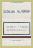 Matchbook Cover - Cor Tee Clad Tuff Foam Panels Cincinnati OH 40 Strike