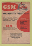 Matchbook Cover GSM Manufactured Engines Chrysler Stork Harrisburg PA 40 Strike