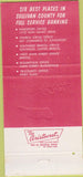 Matchbook Cover - Tri-City Bank Kingsport Bristol TN 30 Strike