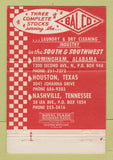 Matchbook Cover - WP Ballard Laundry Supply Birmingham AL Houston TX 40 Strike